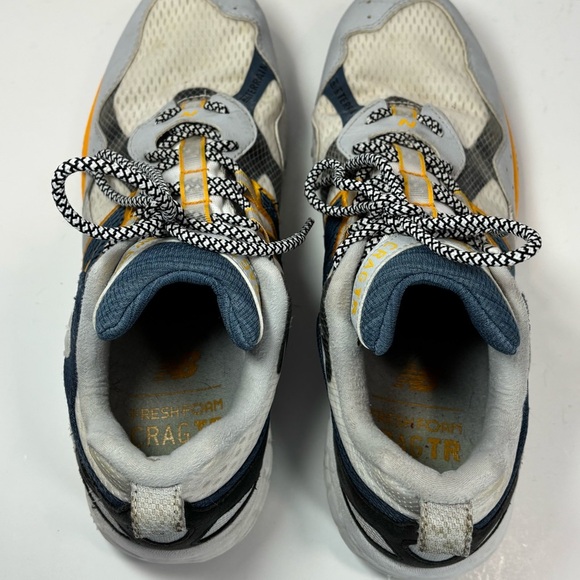 New Balance Crag TR V2 Men Size 11 Yellow Gray Blue Trail Running Shoes - Picture 7 of 7